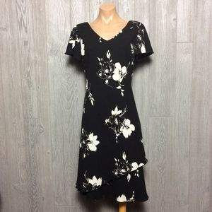 Black and White Sweet Dress